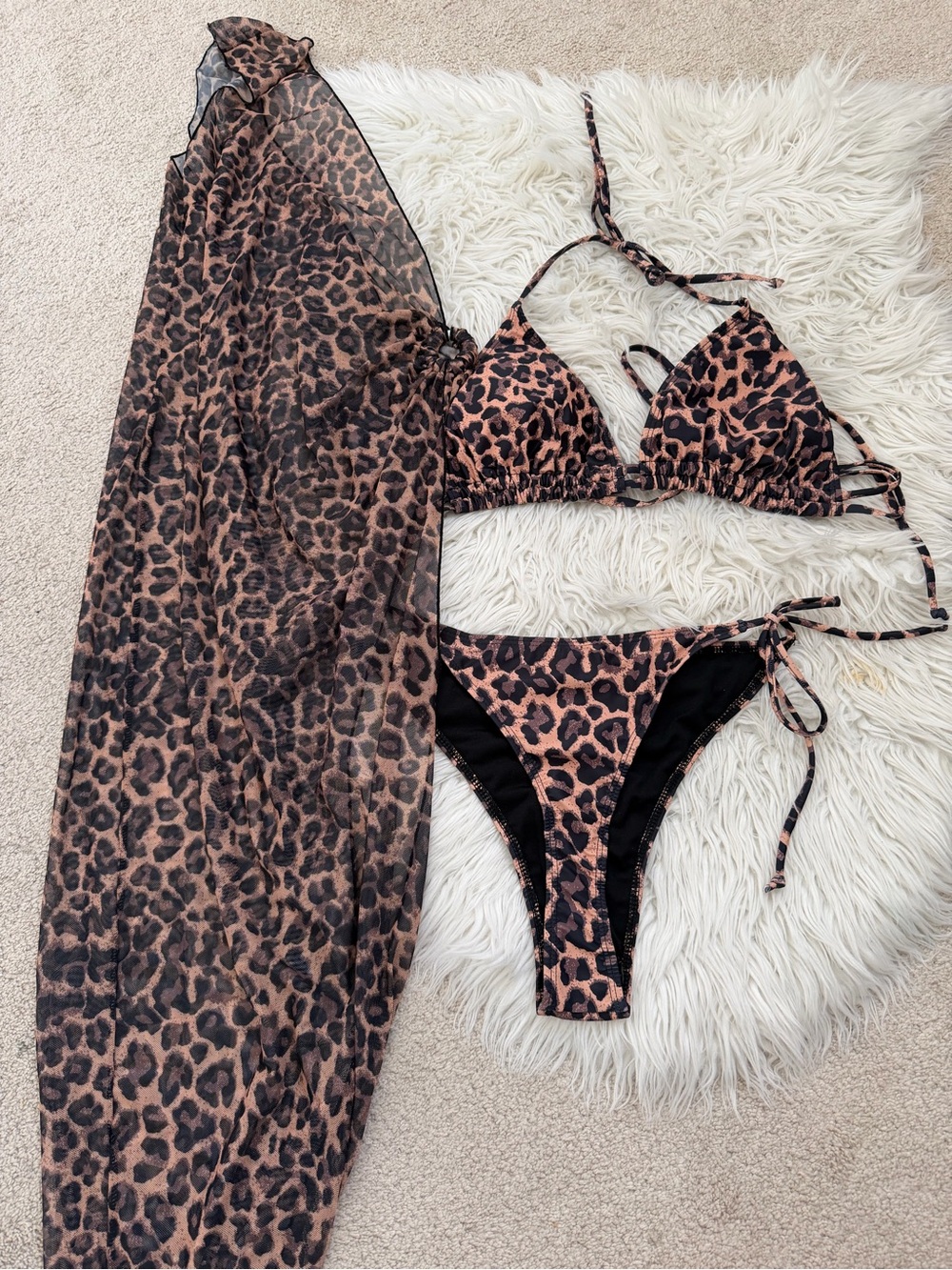Brand new Bikini with cover up